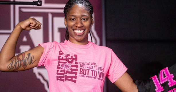 Aggies Women to ‘BTHO’ Breast Cancer During Valentine’s Day Game