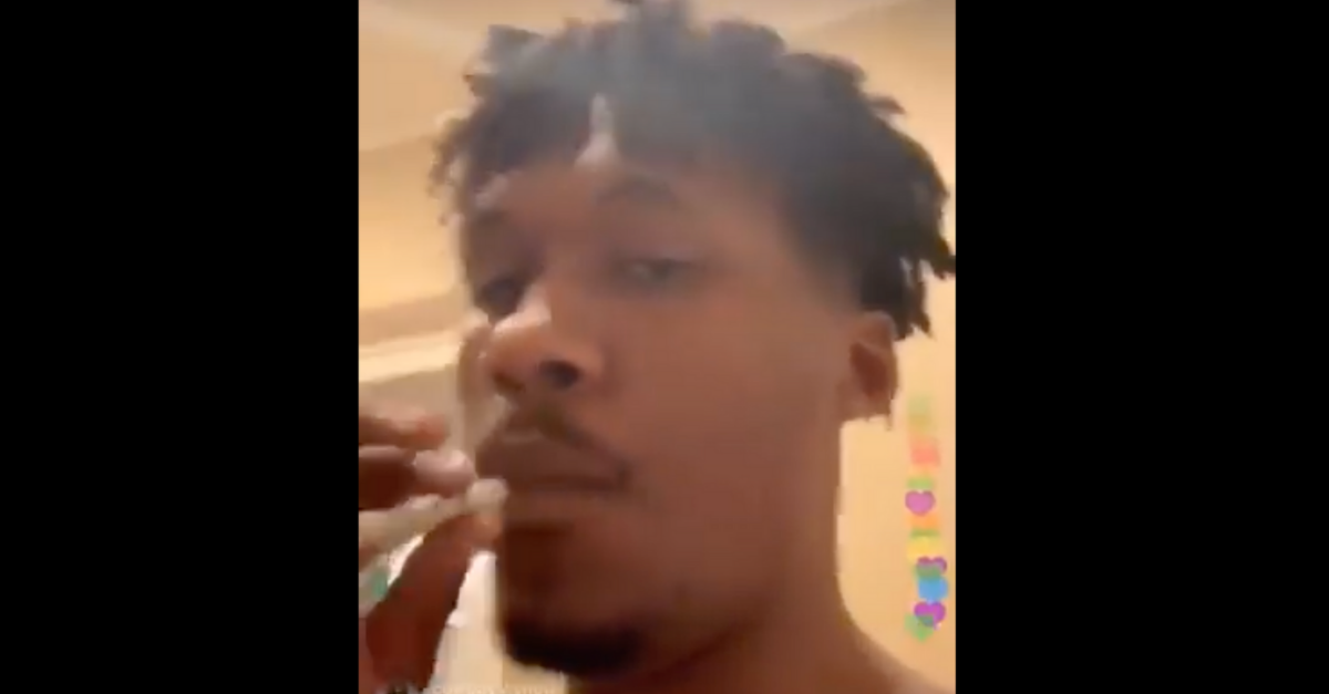 This NFL Player Quit His Job While Smoking Weed Live on Instagram