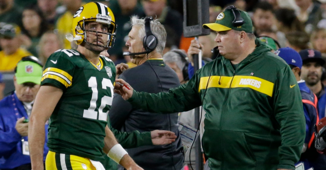 Aaron Rodgers Mike McCarthy