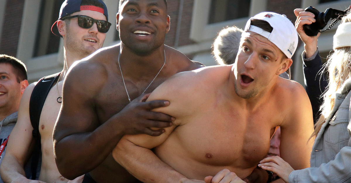 Gronk Recalls His Male Stripper Side Job in College