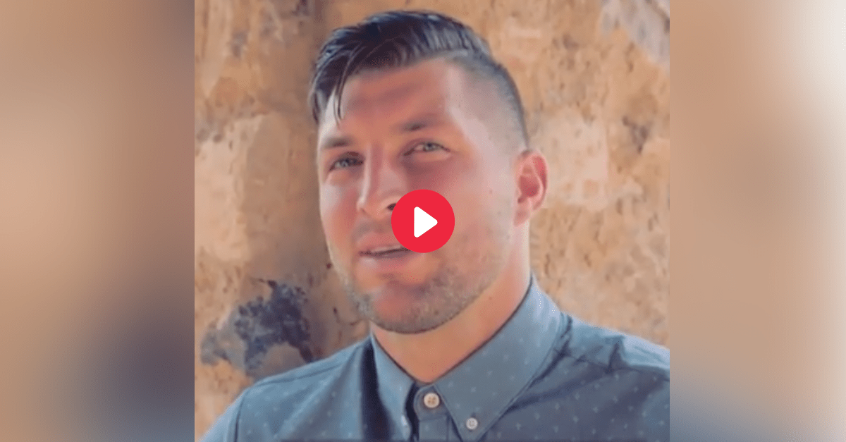 Tim Tebow Shares Powerful Message on Overcoming Tough Times
