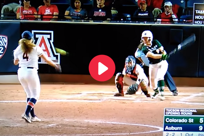 Auburn Pitcher Hit by Scary Line Drive at NCAA Tournament