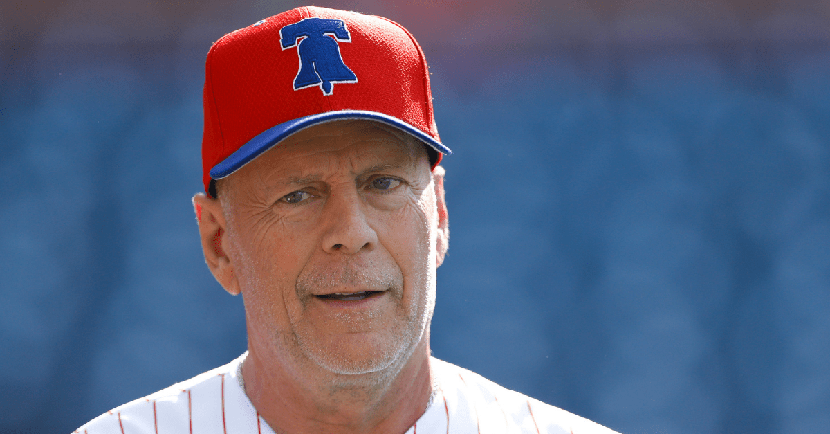 Bruce Willis Gets Booed By Phillies Fans After Throwing First Pitch