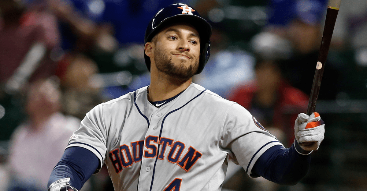 WATCH: Houston’s George Springer Punished for ‘Inappropriate’ Slur to Umpire
