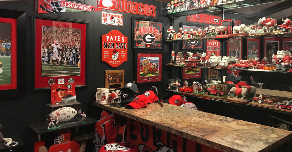 Lock Me Inside This Georgia “Dawg Cave” And Throw Away The Key