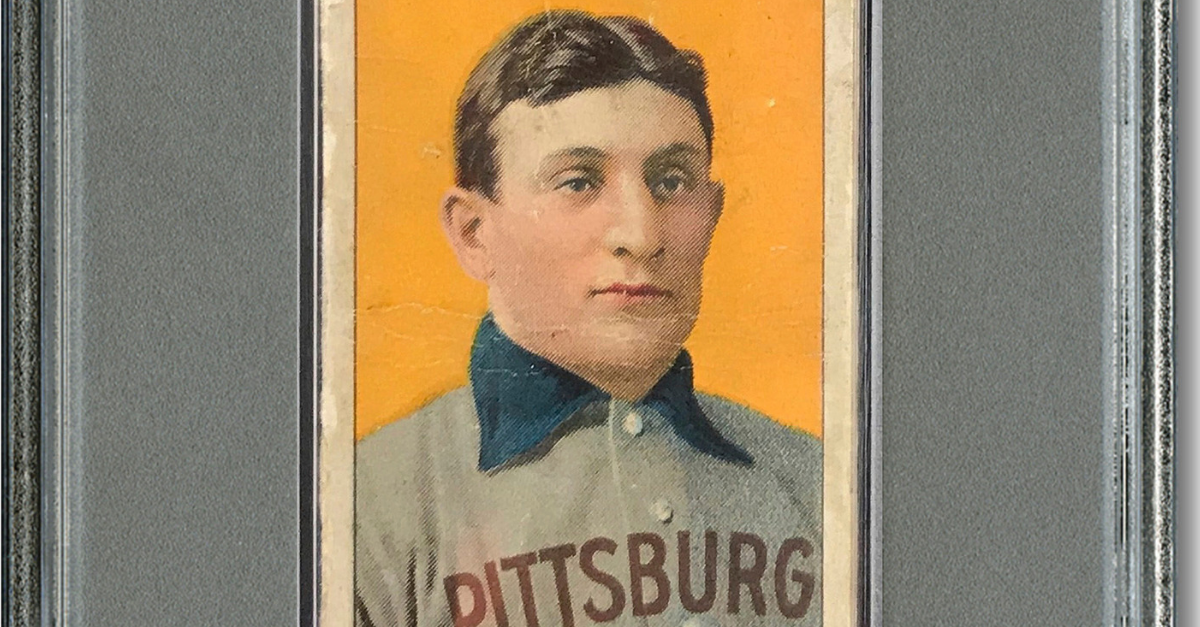 Rare Honus Wagner Baseball Card Sells for $1.2 Million