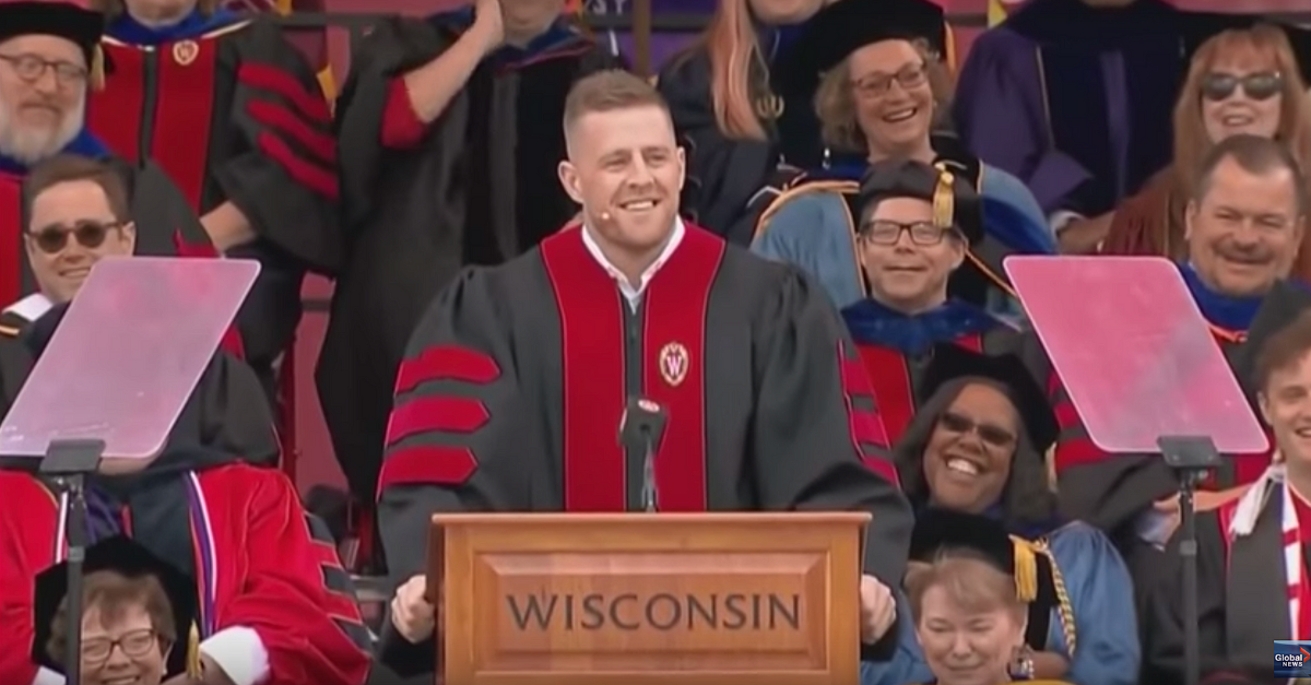 J.J. Watt, a powerhouse on and off the field, to be commencement