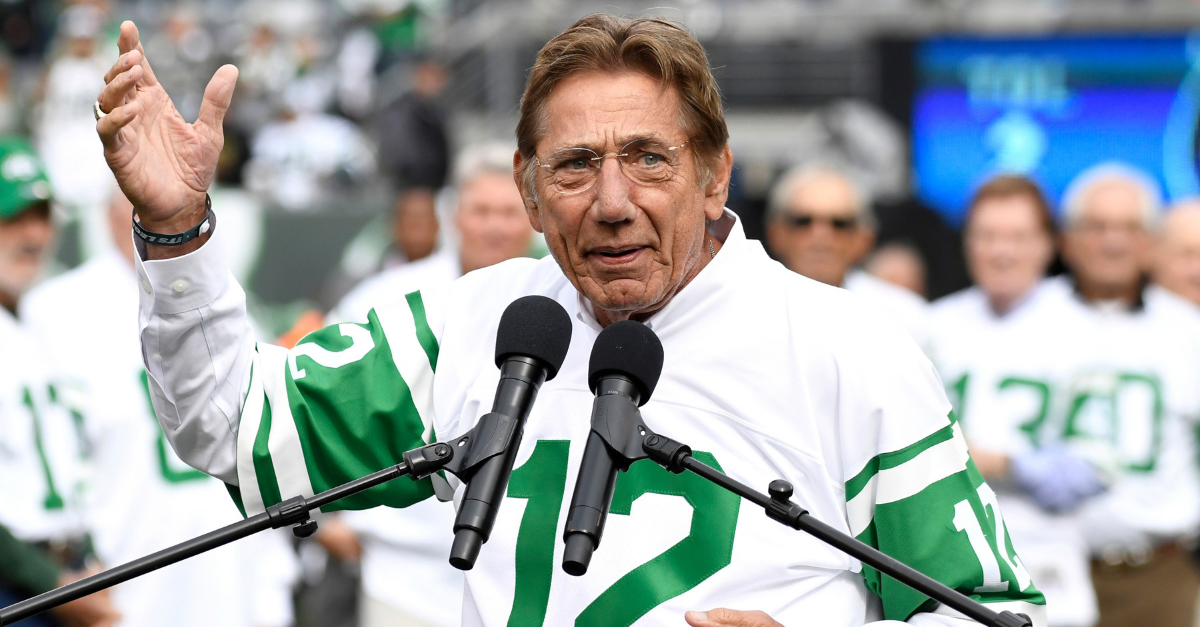 Joe Namath Says Drinking Nearly Killed Him