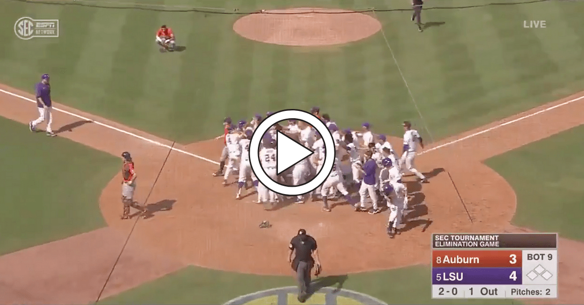 Walk Off Wild Pitch Gifts Lsu Incredible Sec Tournament Win Fanbuzz