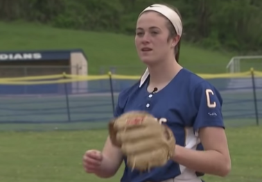 Softball Pitcher Strikes Out Everyone She Faces in 