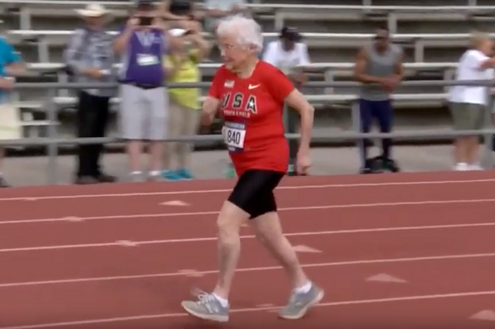 103-Year-Old Julia “Hurricane” Hawkins Sets Sprinting World Record