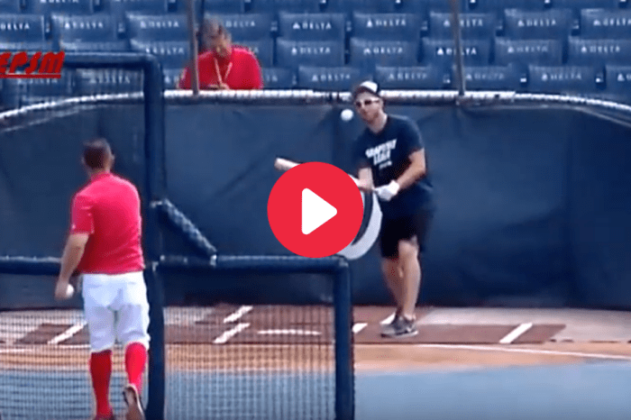 WATCH: Nationals Pitcher Breaks His Nose During Bunting Practice