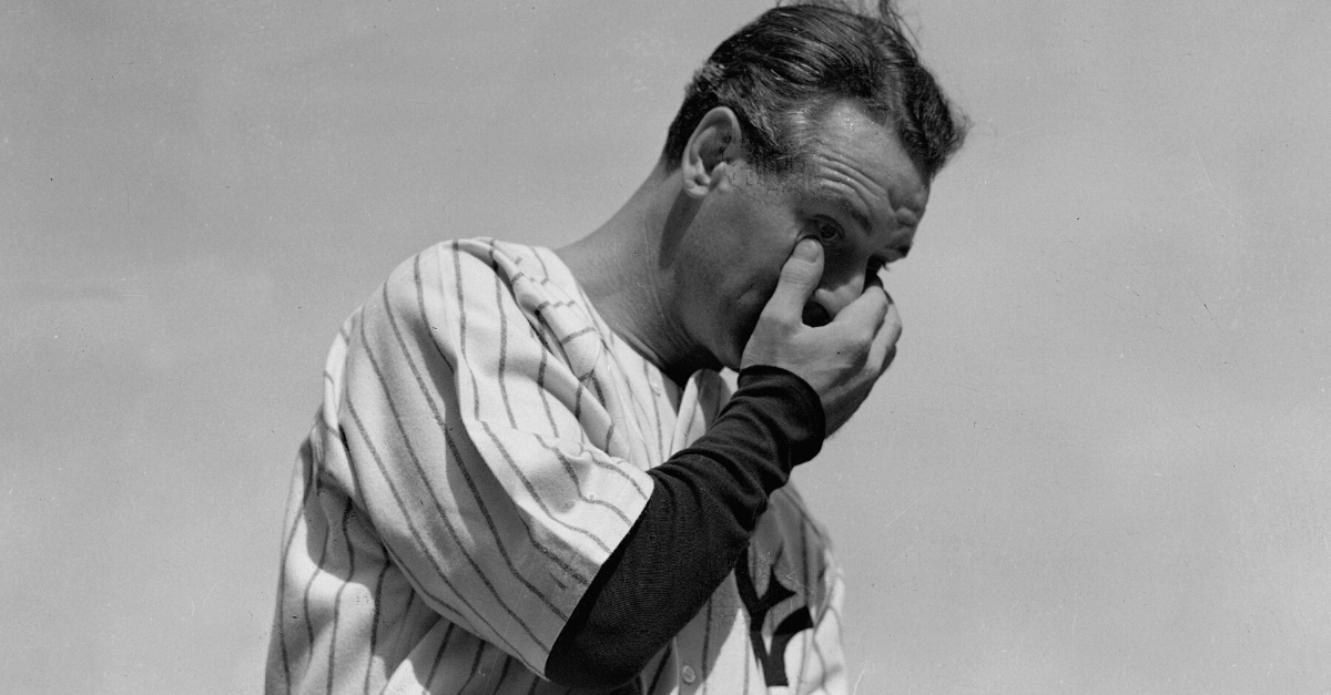 Lou Gehrig’s “Luckiest Man” Speech on July 4, 1939 Still Gives Us Chills