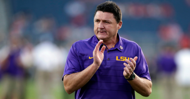 Ed Orgeron’s Coaching Journey Led Him Back Home to LSU