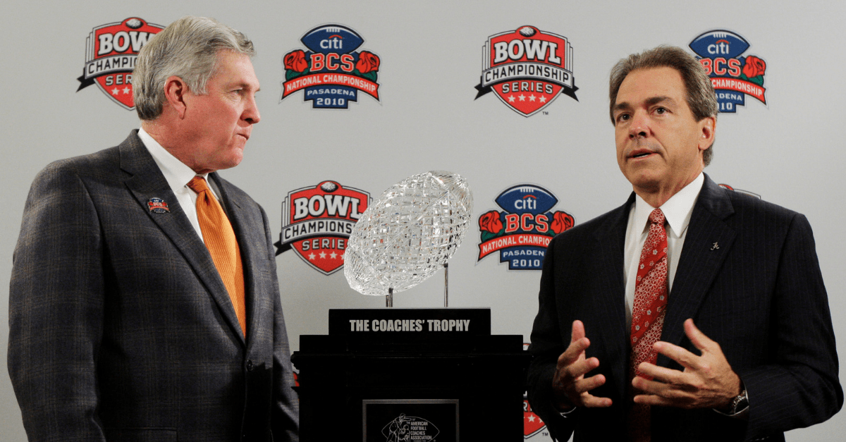 Report: Nick Saban Wanted to Leave Alabama… For Texas
