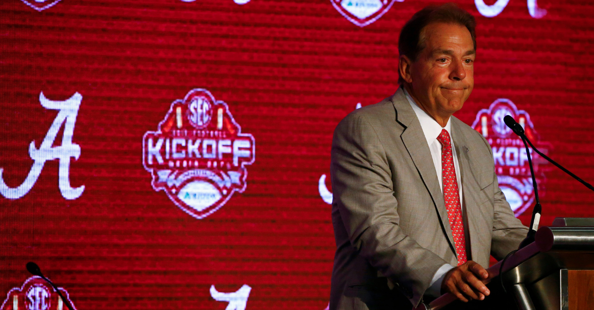 Is Nick Saban Tough to Work for? The Legend Gave a Perfect Response