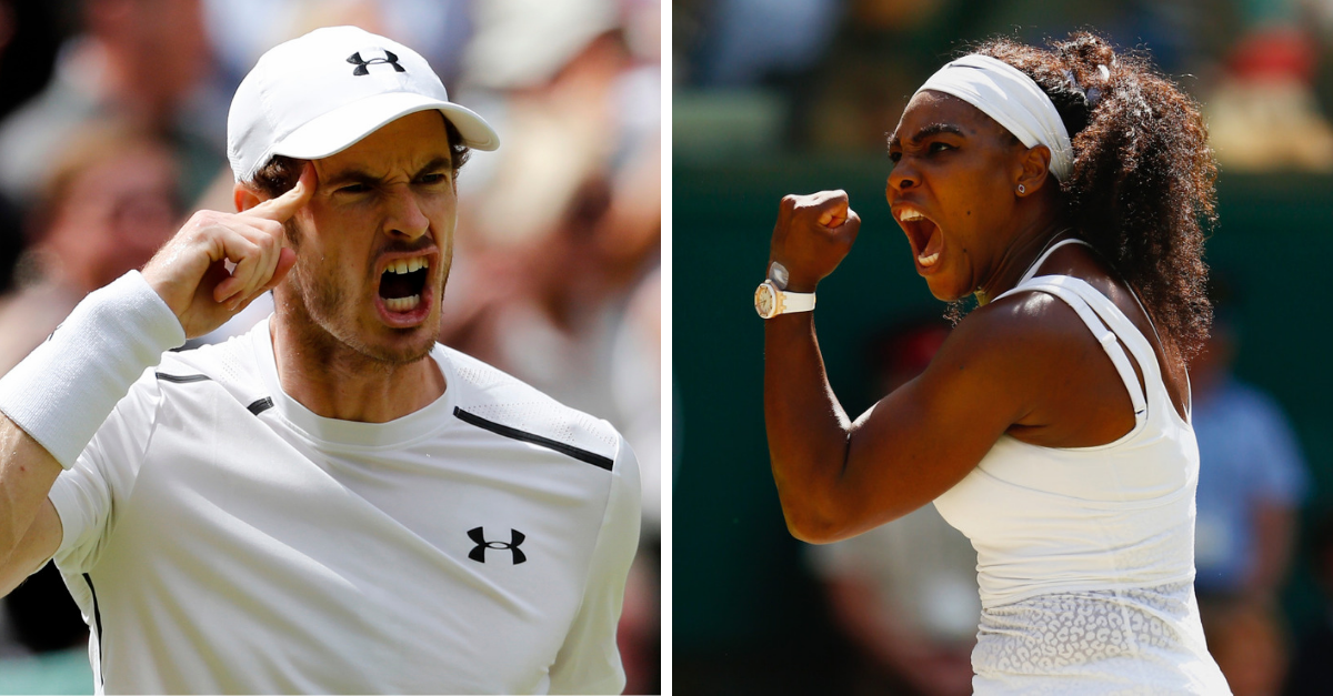 Serena Williams Andy Murray Form Historic Team At Wimbledon Fanbuzz