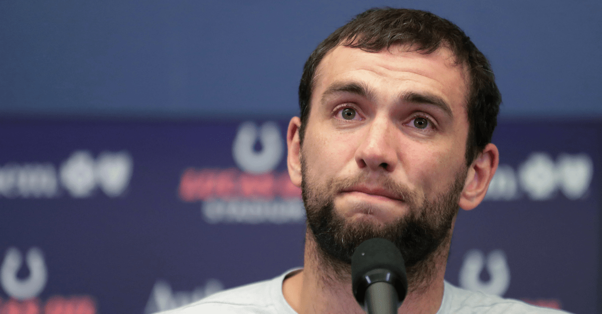 Andrew Luck Retired. Now, Shut Up and Stop Calling Him a “Quitter”