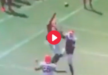 Georgia Freshman Made a One-Handed Catch You Have to See to Believe