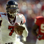 Michael Vick celebrates the 17th anniversary of Madden 2004