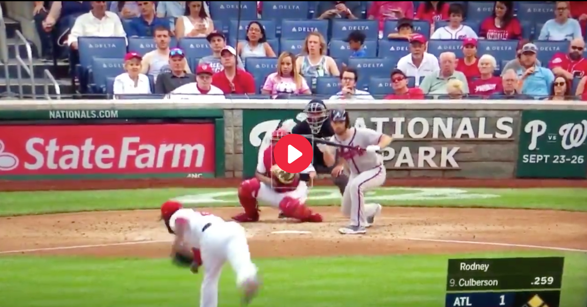 MLB Player Takes 90 MPH Fastball To Face For Unfortunate Strike Call