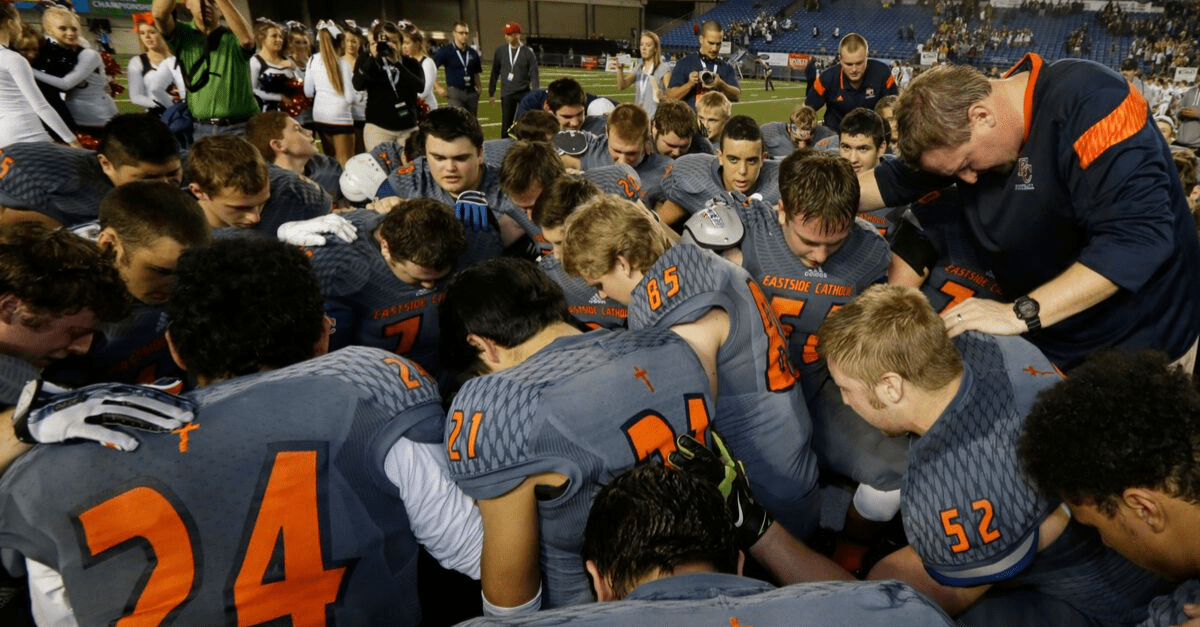 Chaplain Told to Stop Praying With Football Players Before, After Games