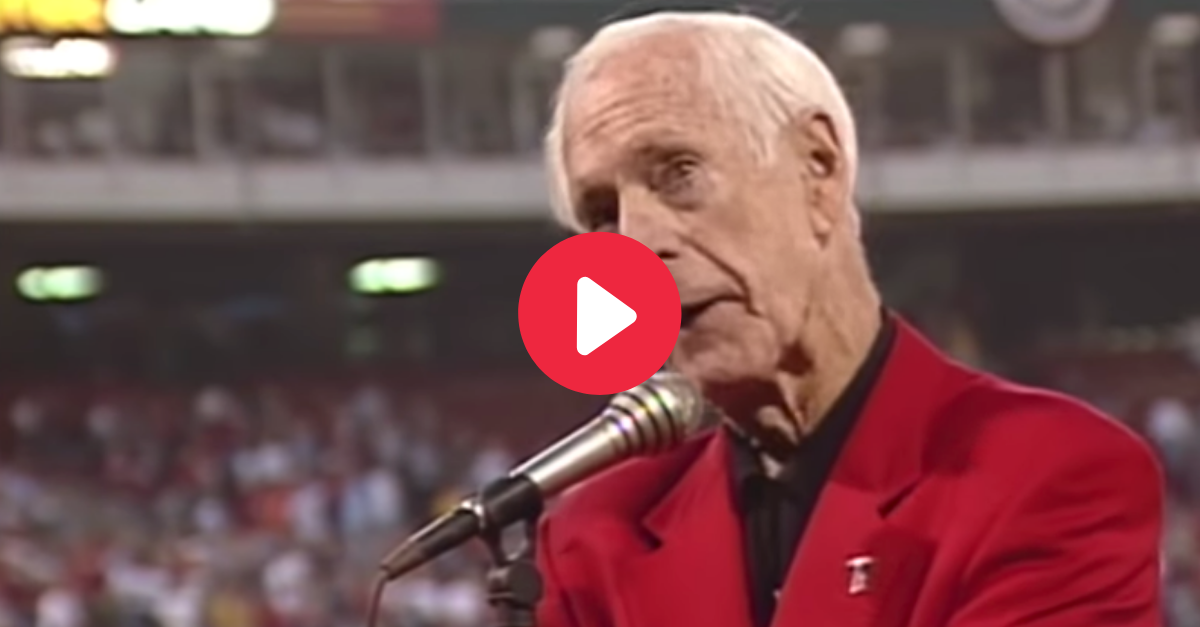 Jack Buck’s Passionate 9/11 Poem “For America” Still Gives Us Chills