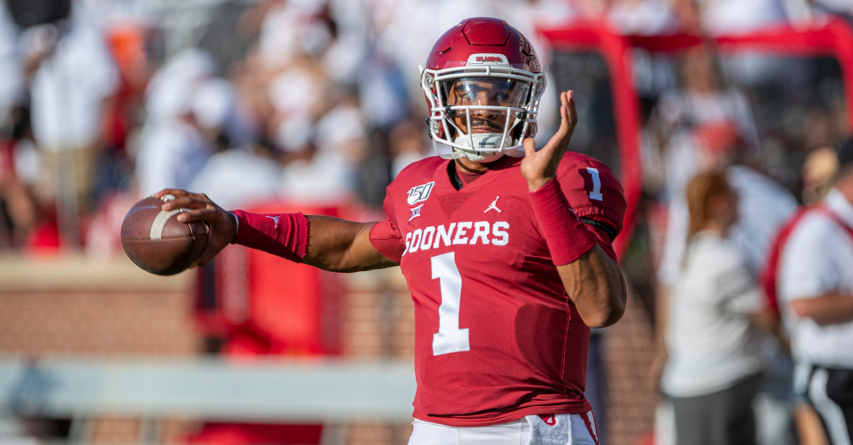 Jalen Hurts Has 508 Total Yards, 6 TDs as Oklahoma Rolls in Opener