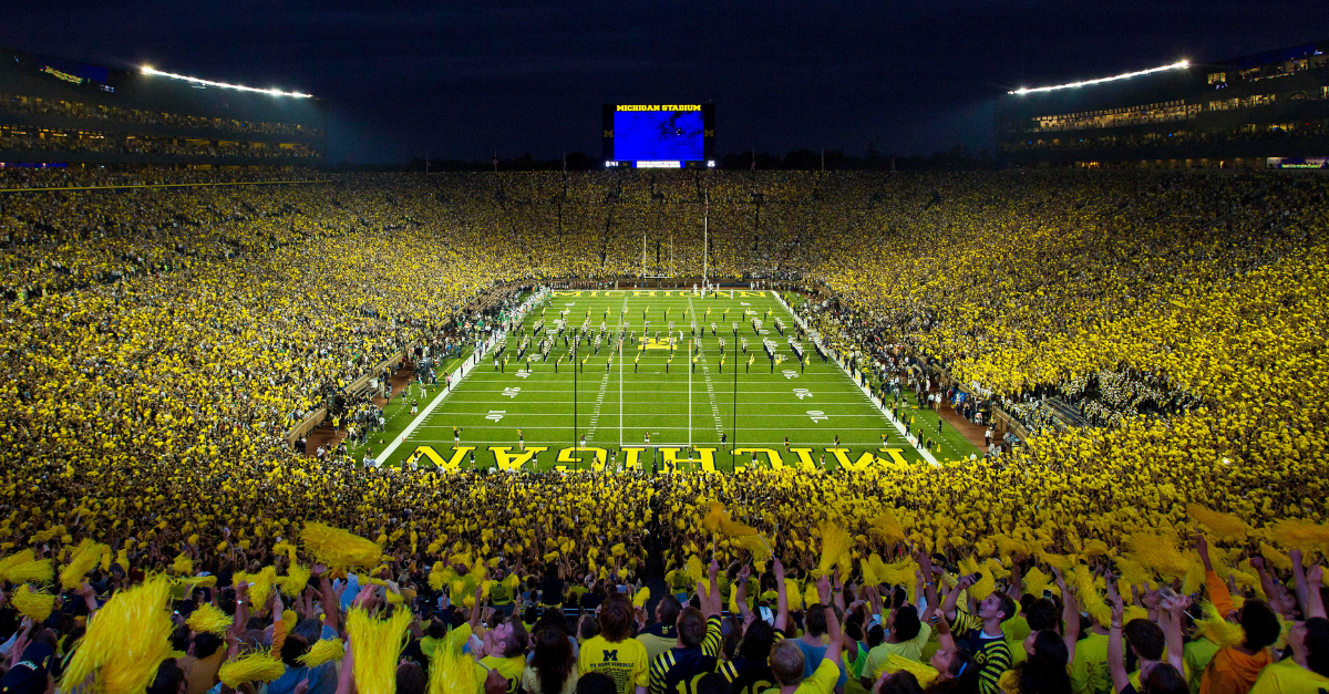 Police Arrest 2 People for Flying Drone Over Michigan Stadium ...