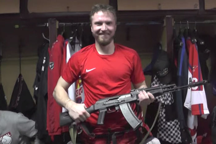 Russian Hockey Team Gives AK-47 to Player of the Game, Because Why Not?