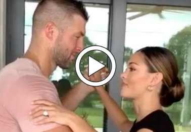 Tim Tebow Gets Really Sweaty in Wedding Dance Practice Video