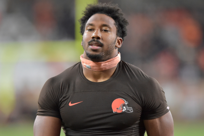 Myles Garrett Claims “Fan” Punched Him After Asking for a Picture