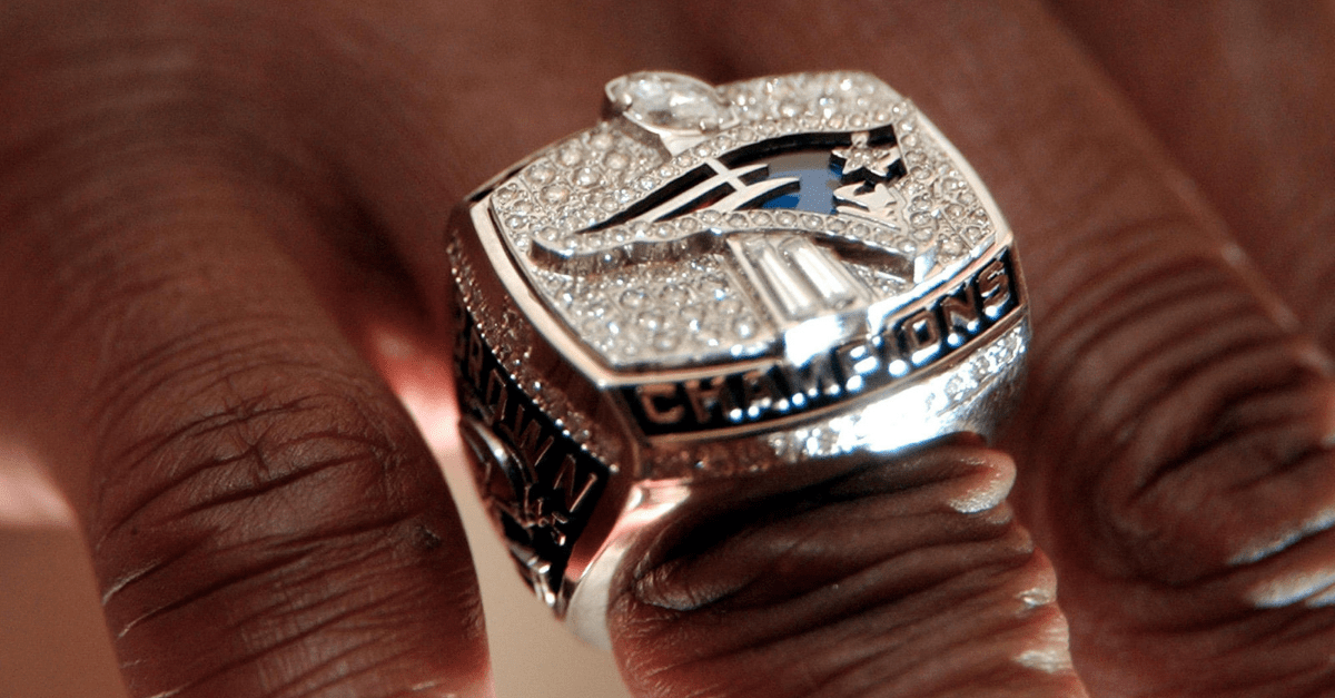 patriots super bowl rings years