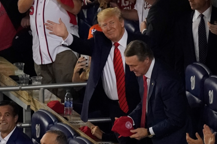 President Trump Gets Boos, “Lock Him Up” Chants at World Series