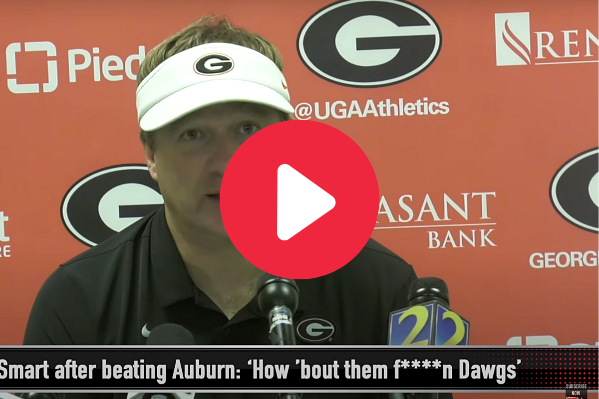 Kirby Smart’s “How About Them F***in’ Dawgs?” Press Conference is Georgia Gold