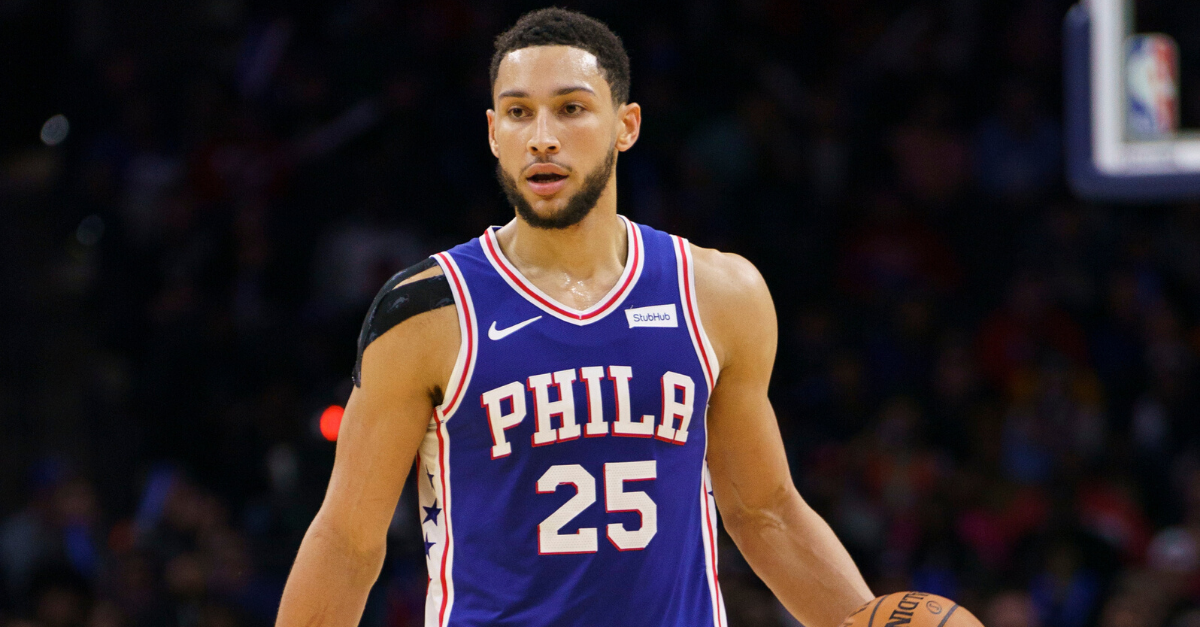 Ben Simmons' First 3-Pointer in 1,451 Days Broke the Internet - FanBuzz