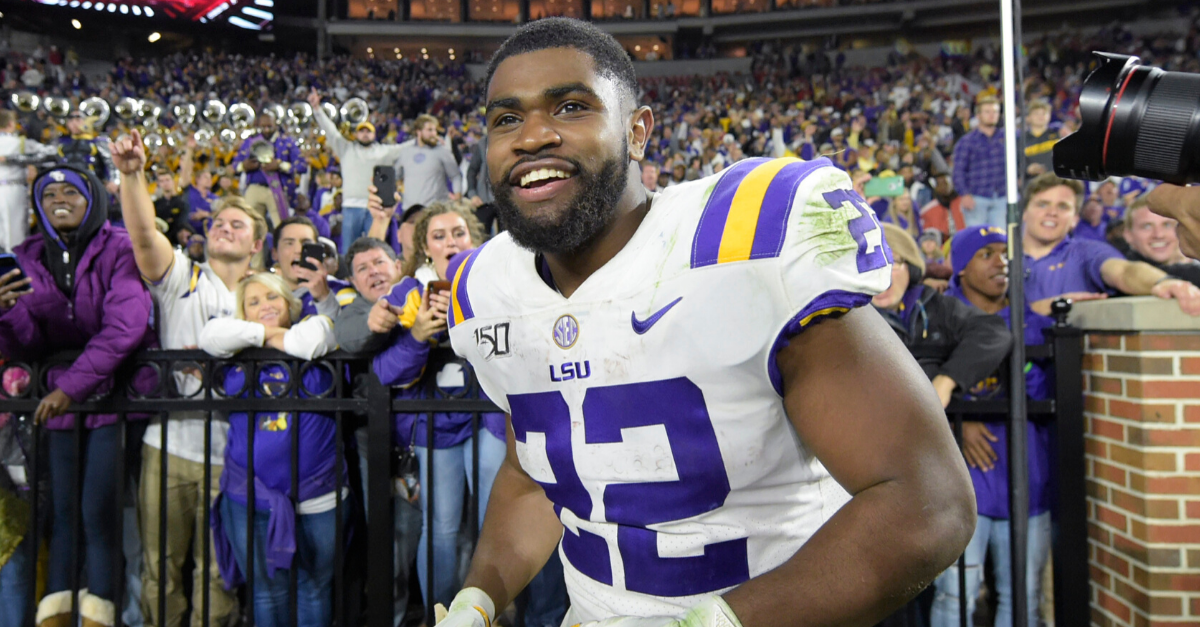 LSU’s Clyde Edwards-Helaire Named Finalist for Paul Hornung Award