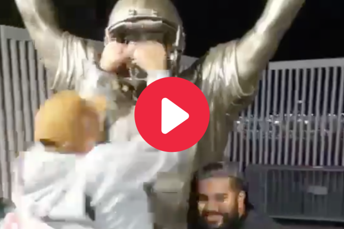Fan Vandalizes Joe Montana’s Statue, And It Was Caught on Film