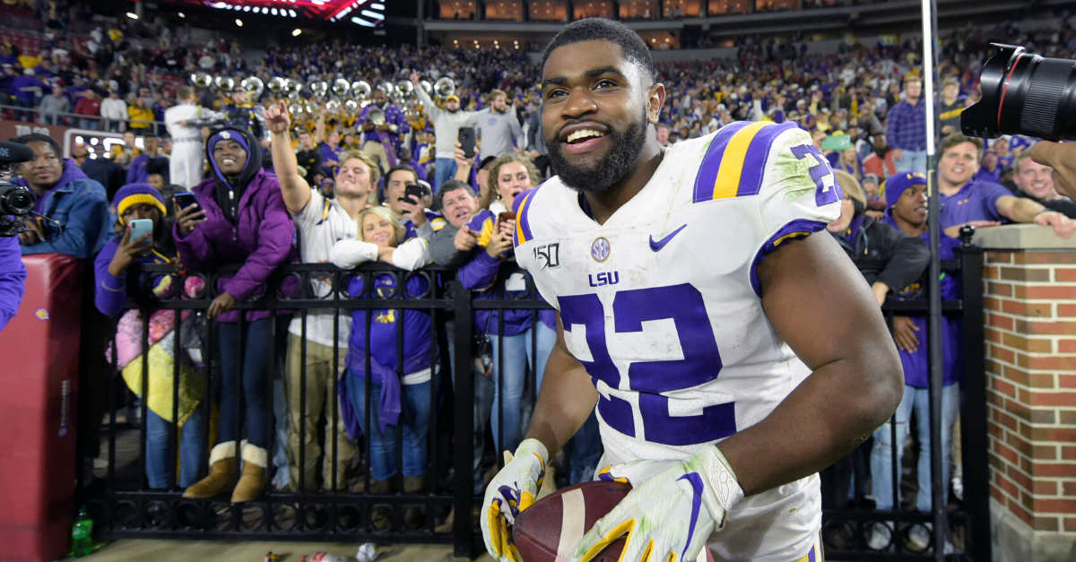 LSU RB Clyde Edwards-Helaire Could Miss CFP Semifinal