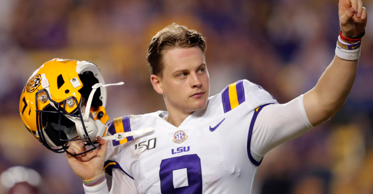 Joe Burrow's LSU walkout is legendary 