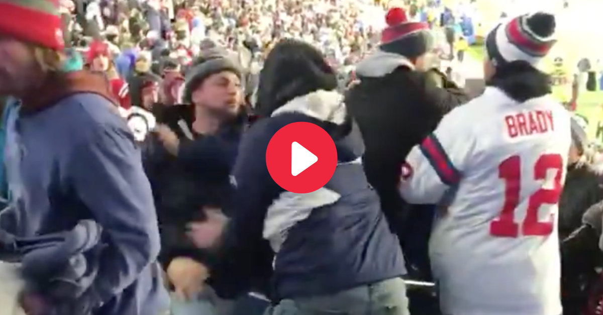 Patriots Fans Fight Each Other After Rare Home Loss to Chiefs
