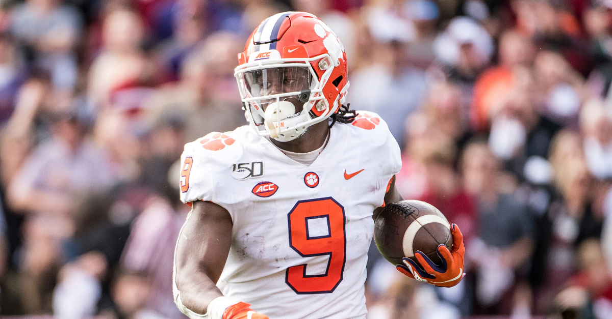 Clemson’s Travis Etienne Repeats as ACC Player of the Year