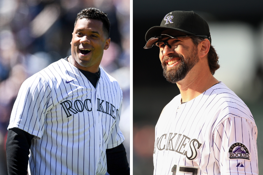 Russell Wilson and Todd Helton