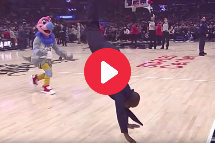 Dancing Police Officer Goes Wild in Front of NBA Crowd