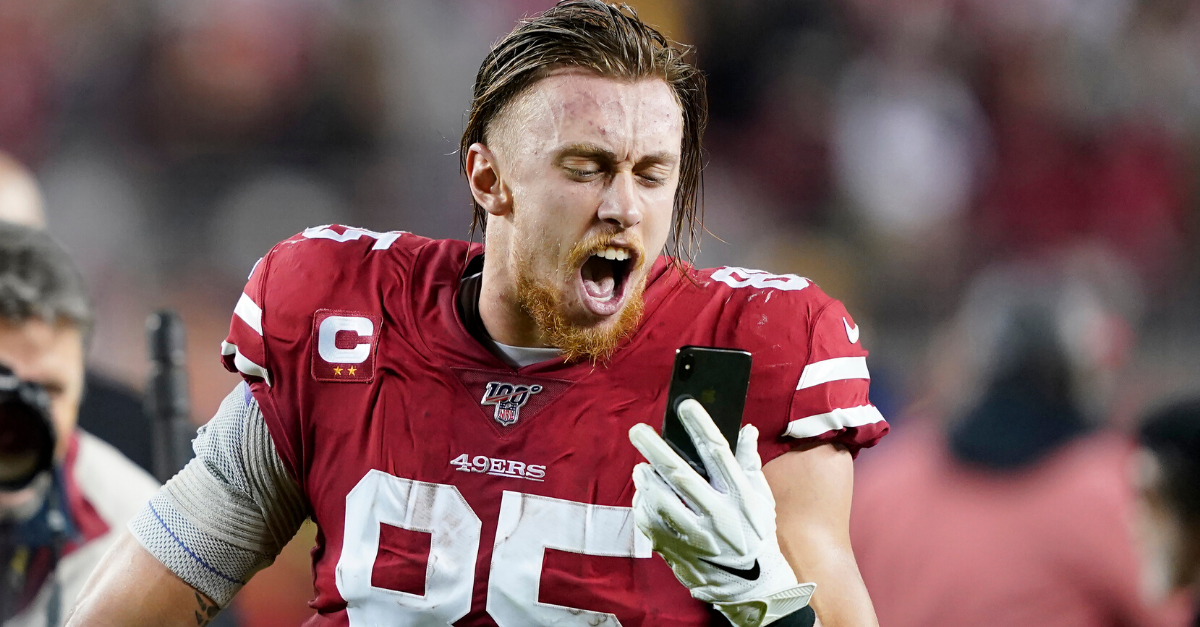 NFL on ESPN on X: George Kittle may be entering the ring soon