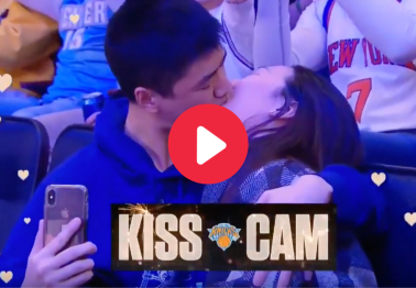 Fan Records Awkward Make-Out Session on NBA 'Kiss Cam'