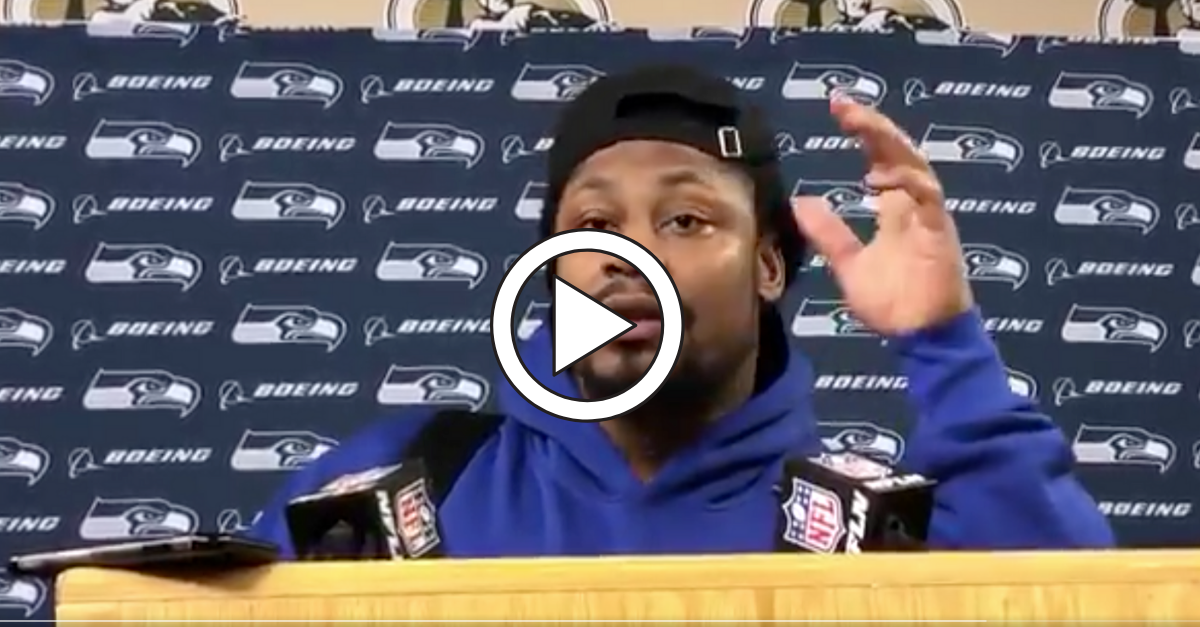 Marshawn Lynch S Press Conference Advice Take Care Of Your Chicken Fanbuzz