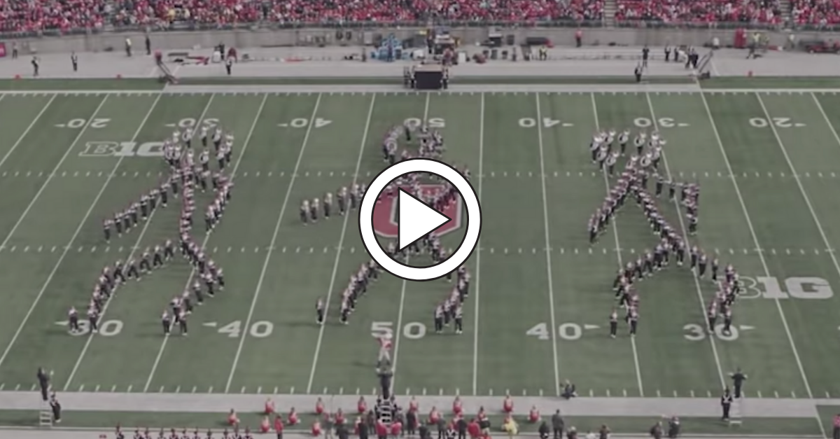 Ohio State’s Band Breaks Out “Floss” Dance During Halftime Show