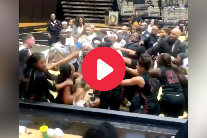Ugly Postgame Brawl Sent Girl Players Flying Into Scorer’s Table