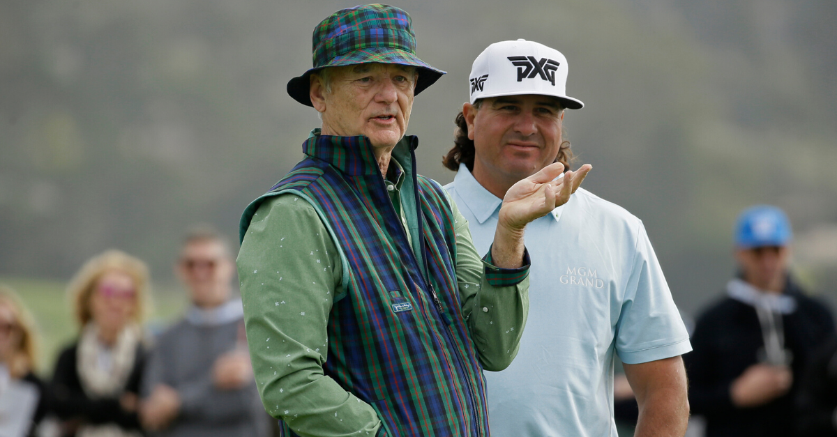 Bill Murray Takes Tequila Shot From Yelling Golf Fan